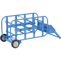 Chariot portatif pour matériaux bobinés, Acier, 11 Montants, 19-1/2" la x 43-1/4" h x 17-1/2" p, Capacité de 150 lb MN708 | Brunswick Fyr & Safety