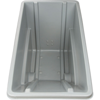 Tilt Truck, Polyethylene, 0.625 cu. yd., 500 lbs. Load Capacity Brunswick Fyr & Safety