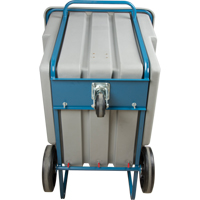 Tilt Truck, Polyethylene, 1.1 cu. yd., 1250 lbs. Load Capacity Brunswick Fyr & Safety