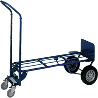 Deluxe Industrial Convertible Hand Truck, Steel, 1000 lbs. Capacity Brunswick Fyr & Safety