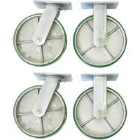 8" Caster Set for Platform Truck Brunswick Fyr & Safety