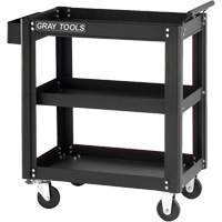 Utility Cart, 19-1/4" L x 27-1/2" W x 32-3/4" H, Grey Brunswick Fyr & Safety