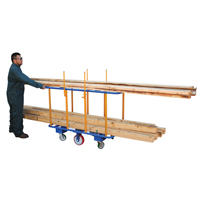 Horizontal Panel Cart, 63-7/16" x 28-1/2" x 40-15/16", 2000 lbs. Capacity MO515 | Brunswick Fyr & Safety