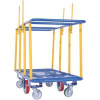 Horizontal Panel Cart, 63-7/16" x 28-1/2" x 40-15/16", 2000 lbs. Capacity Brunswick Fyr & Safety