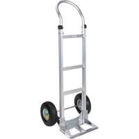 Knocked Down Hand Truck, Continuous Handle, Aluminum, 49-5/8" Height, 500 lbs. Capacity Brunswick Fyr & Safety