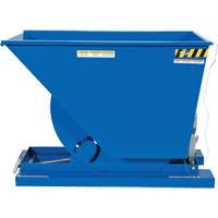Self-Dumping Hopper, Steel, 3/4 cu.yd., Blue MO921 | Brunswick Fyr & Safety