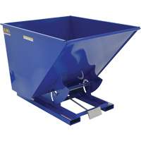 Self-Dumping Hopper, Steel, 2 cu.yd., Blue MO924 | Brunswick Fyr & Safety