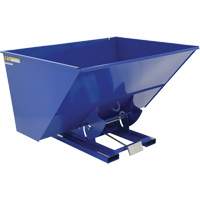 Self-Dumping Hopper, Steel, 3 cu.yd., Blue MO926 | Brunswick Fyr & Safety