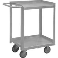 Industrial Grade Shelf Cart, 2 Tiers, 24-1/8" W x 35" H x 42" D, 1200 lbs. Capacity Brunswick Fyr & Safety