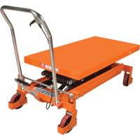 Hydraulic Scissor Lift Table, 48" L x 24" W, Steel, 1540 lbs. Capacity MP012 | Brunswick Fyr & Safety