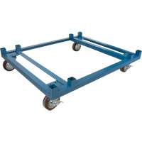 Dolly for Stacking Container, 48.5" W x 40-1/2" D x 10" H, 3000 lbs. Capacity MP096 | Brunswick Fyr & Safety
