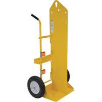 Welding Cylinder Torch Cart, Foam-Filled Wheels, 23-13/16" W x 22-13/16" L Base, 500 lbs. MP115 | Brunswick Fyr & Safety