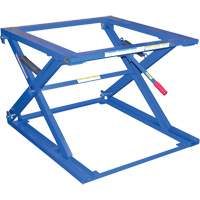 Adjustable Pallet Stand, 42-1/2" L x 40" W, 5000 lbs. Cap. MP132 | Brunswick Fyr & Safety