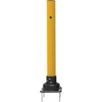 SlowStop<sup>®</sup> Drilled Flexible Rebounding Bollards, Steel, 42" H x 4" W, Yellow MP186 | Brunswick Fyr & Safety