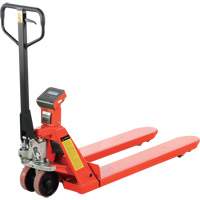 Eco Weigh-Scale Pallet Truck with Thermal Printer, 45" L x 22.5" W, 4400 lbs. Cap. MP256 | Brunswick Fyr & Safety