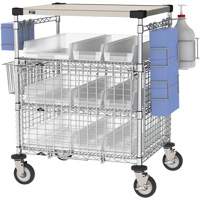 PPE Check-In Station, Stainless Steel, 43" x 40" x 24", 900 lbs. Capacity Brunswick Fyr & Safety