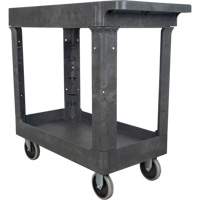 Chariot utilitaire pour l'entretien, 2 tiers, 16-1/2" x 32-1/2" x 34-1/2", Capacit&eacute; 550 lb Brunswick Fyr & Safety