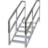 3-5 Step Telescopic Aluminum Smart Stairs Brunswick Fyr & Safety