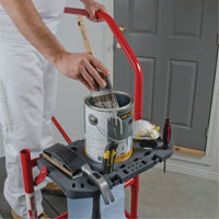 Buildman Portable Scaffold, 40-5/8" D x 4' H Brunswick Fyr & Safety