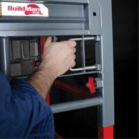 Buildman Baker Drywall Scaffold, 31" D x 6' H Brunswick Fyr & Safety