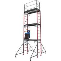 Buildman Baker Drywall Scaffold, 31" D x 6' H Brunswick Fyr & Safety