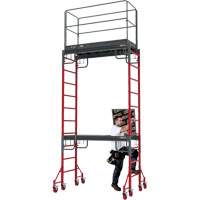 Buildman Baker Drywall Scaffold, 31" D x 6' H Brunswick Fyr & Safety