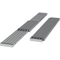 Telescoping Work Plank, 108" W x 12" D, 250 lbs. Capacity, Knocked Down Brunswick Fyr & Safety
