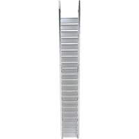 SmartStairs 17-21 Steps Modular Construction Stair System, 157-1/2" H Brunswick Fyr & Safety