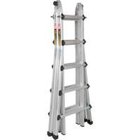 &eacute;chelle t&eacute;lescopique multifonction, Aluminium, 300 lb, CSA calibre 1A Brunswick Fyr & Safety