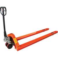 8' Long Fork Hydraulic Pallet Trucks, 96" L x 27" W, 4400 lbs. Capacity Brunswick Fyr & Safety