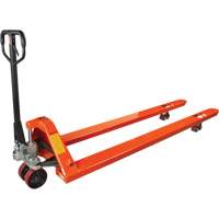 8' Long Fork Hydraulic Pallet Trucks, 96" L x 27" W, 4400 lbs. Capacity Brunswick Fyr & Safety