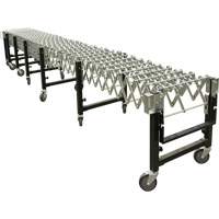 Expandable Conveyor, 23" W x 24' L, 200 lbs. per lin. ft. Capacity Brunswick Fyr & Safety