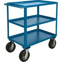 Chariot &agrave; tablettes pour l'ext&eacute;rieur, 3 Tiers, 18" la x 39" h x 33" p, Capacit&eacute; 1200 lb Brunswick Fyr & Safety