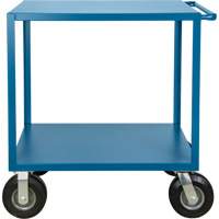 Chariot &agrave; tablettes pour l'ext&eacute;rieur, 2 Tiers, 18" la x 39" h x 33" p, Capacit&eacute; 1200 lb Brunswick Fyr & Safety