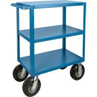  Chariot &agrave; tablettes pour l'ext&eacute;rieur, 3 Tiers, 18" la x 39" h x 33" p, Capacit&eacute; 1200 lb Brunswick Fyr & Safety