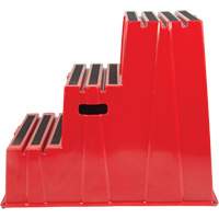 Escabeau industriel, 3 marches, 34-13/16" x 22-7/16" x Hauteur 28-1/2" Brunswick Fyr & Safety
