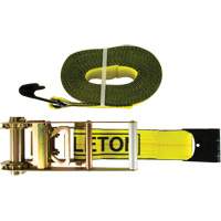 Tendeur d'arrimage pour treuil, Crochet plat, 30' , 3" , Charge d'utilisation max. 5400 lb (2449 kg) Brunswick Fyr & Safety