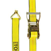 Tendeur d'arrimage pour treuil, Crochet en J, 30' , 2" , Charge d'utilisation max. 3335 lb (1512 kg) Brunswick Fyr & Safety