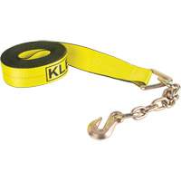 Logistic Strap, Chain Anchor, 30' W x 3" L, 5400 lbs. (2449 kg) Working Load Limit Brunswick Fyr & Safety