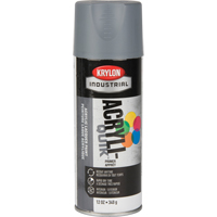 Industrial Acryli-Quik Lacquer, Grey, Very Flat, 12 oz., Aerosol Can Brunswick Fyr & Safety