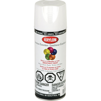 Industrial Acryli-Quik Lacquer, White, Semi-Gloss, 12 oz., Aerosol Can Brunswick Fyr & Safety