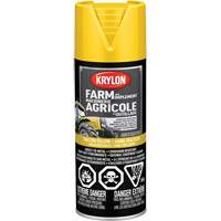 Farm & Implement Spray Paint, John Deere Yellow, High-Gloss, 12 oz., Aerosol Can Brunswick Fyr & Safety