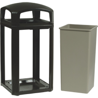 Cadre pour contenant Landmark Series Classique a/enveloppe rigide, Plastique, 50 gal. US Brunswick Fyr & Safety