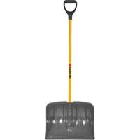 High Capacity Mountain Mover Snow Shovel, Polypropylene Blade, 19" Wide, D-Grip Handle Brunswick Fyr & Safety
