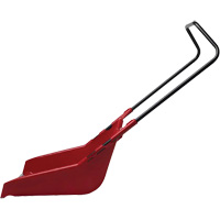 60L Sleigh Snow Shovel, Polypropylene Blade, Wearstrip Included Brunswick Fyr & Safety
