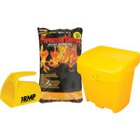 Firestorm Intense Ice Melter Kit with 56 Bags, Bag, 44 lbs. (20 kg), -32°C (-25°F) Melting Point Brunswick Fyr & Safety
