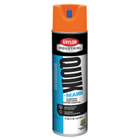 Industrial Quik-Mark Water-Based Inverted Marking Paint, 17 oz., Aerosol Can Brunswick Fyr & Safety