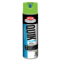 Industrial Quik-Mark Water-Based Inverted Marking Paint, 17 oz., Aerosol Can Brunswick Fyr & Safety