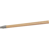 Structural Foam Push Broom Handle, Wood, ACME Threaded Tip, 15/16" Diameter, 60" Length NC750 | Brunswick Fyr & Safety