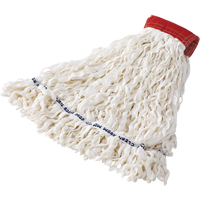 Speciality Mops - Clean Room™ Mops, Specialty, Polyester/Rayon, 16-20 oz., Loop Style NC765 | Brunswick Fyr & Safety